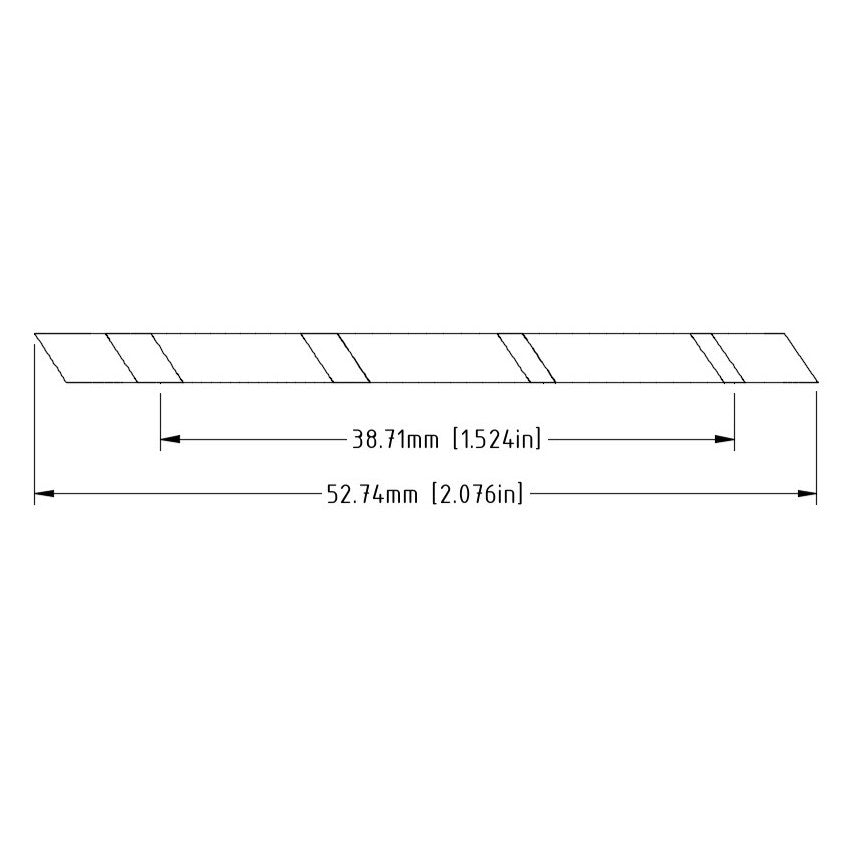 Black TUSQ XL by Graph Tech 4 string fanned bass nut PT-4306-00