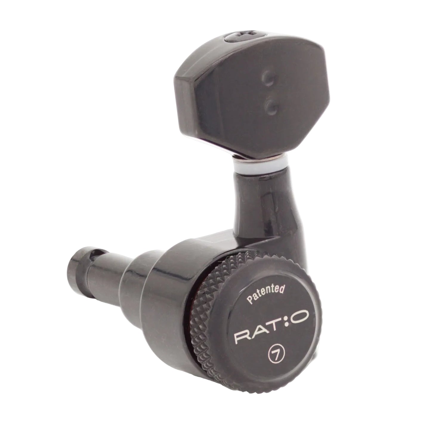7 STRINGS: 7-in-line Ratio Lefty Electric Locking Machine Heads (PRL-8721-Lx7, Select Finish) - Graph Tech Guitar Labs