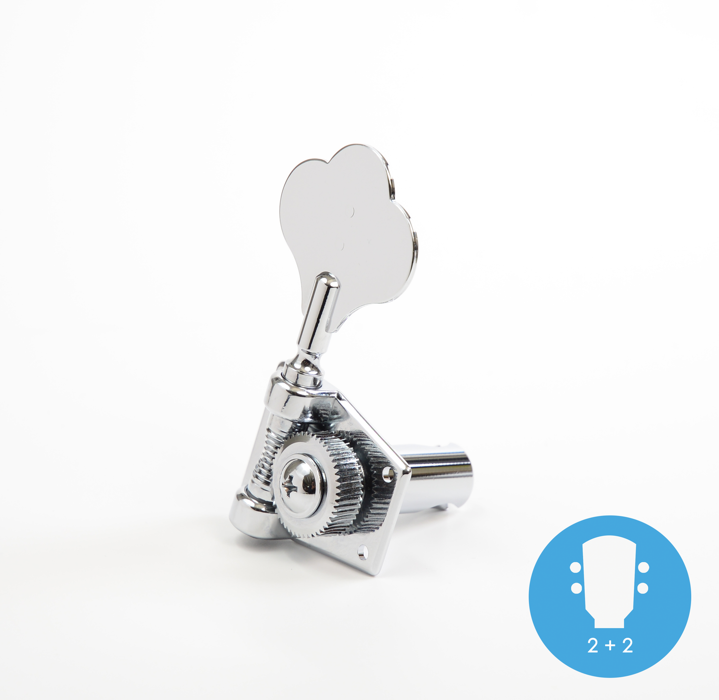 Bass Ratio 4 String - 2+2 F-style - Chrome - Graph Tech Guitar Labs Ltd.