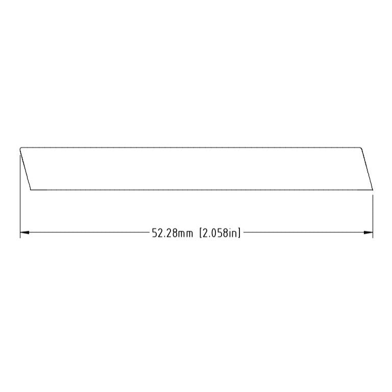 Model 6771-00 Nut Blank Multi-Scale L52.28mm - Graph Tech Guitar Labs