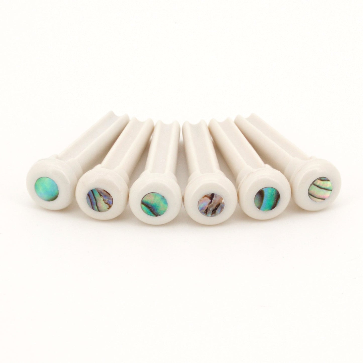 TUSQ Presentation Bridge Pins with 4mm Paua Shell Dot Inlay (Models 2000 and 1000) - Graph Tech Guitar Labs