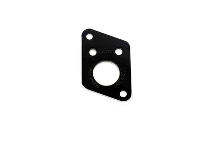InvisoMatch by Graph Tech Plate F Style Screw Black 1 pc #PRT-952-217-B1