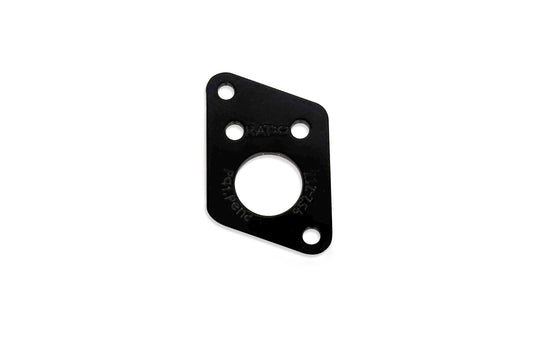 InvisoMatch by Graph Tech Plate F Style Screw Black 1 pc #PRT-952-217-B1