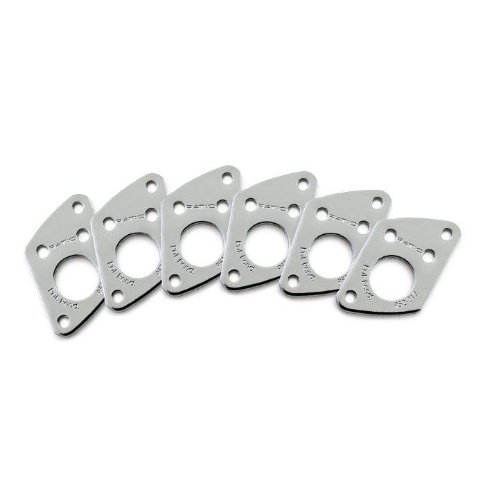InvisoMatch Plates for Ratio Tuners, 'F' Style Screw Hole (set of 6) (Select Finish) - Graph Tech Guitar Labs