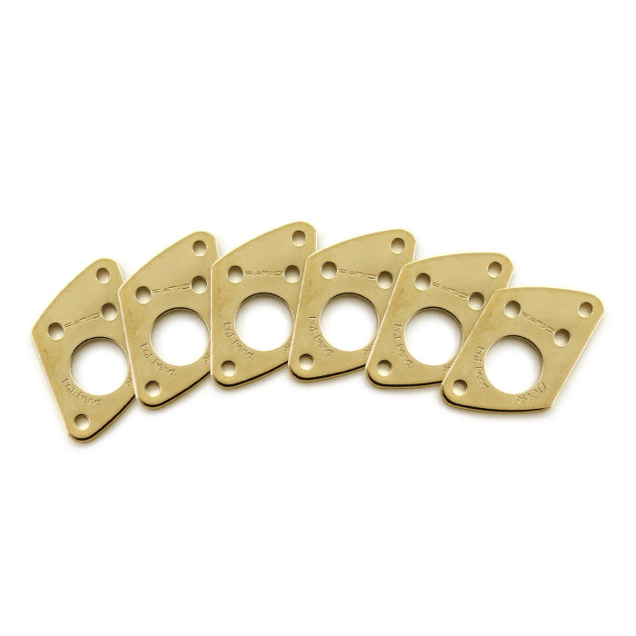 InvisoMatch Plates for Ratio Tuners, 'F' Style Screw Hole (set of 6) (Select Finish) - Graph Tech Guitar Labs