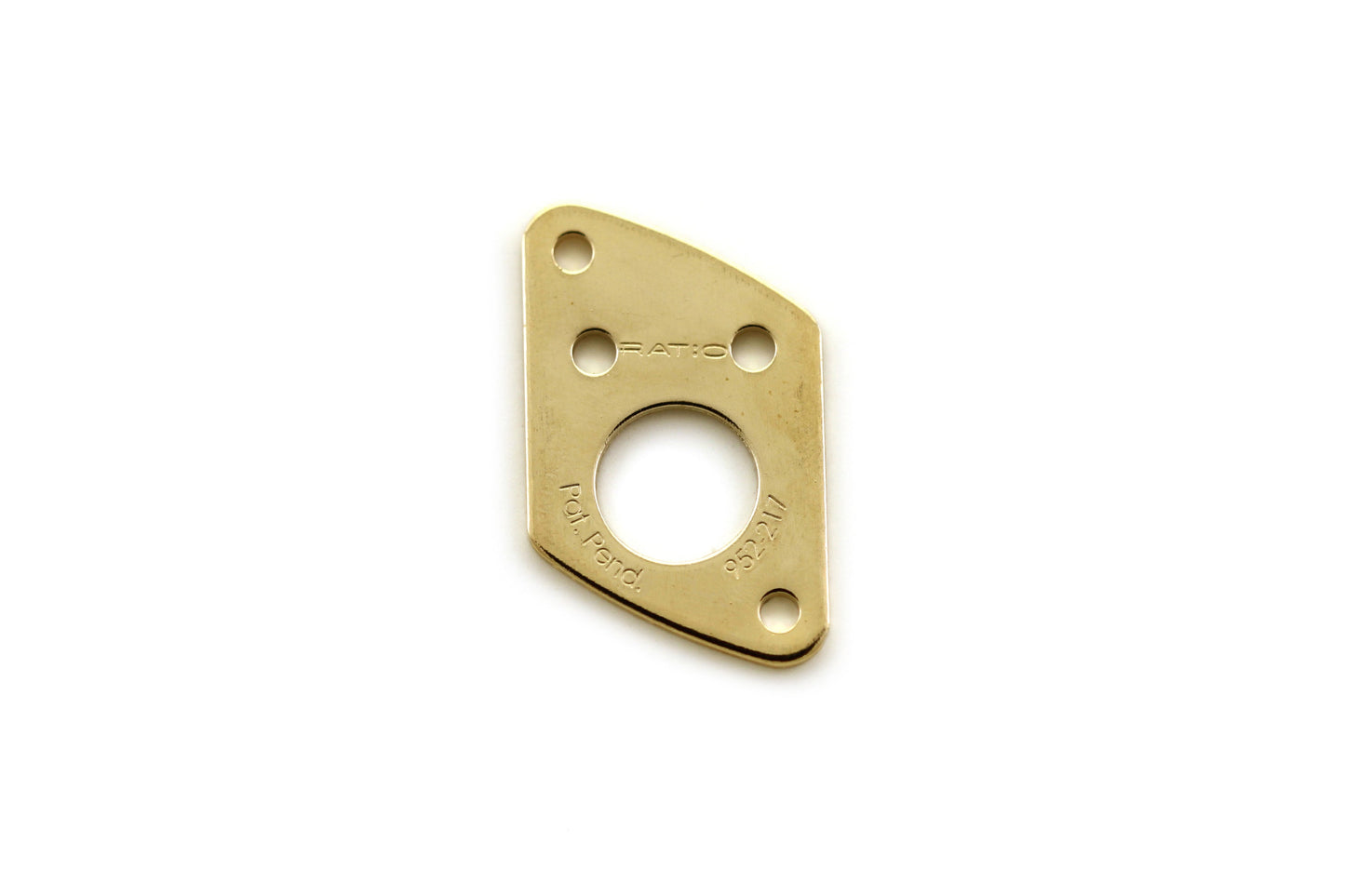 InvisoMatch by Graph Tech Plate F Style Screw Black 1 pc #PRT-952-217-B1