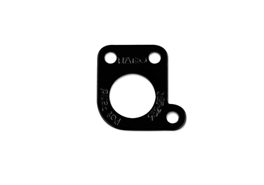 InvisoMatch Plate (1 Piece Only) for Ratio Tuners, Schaller Style offset 90 degree (Select Finish)