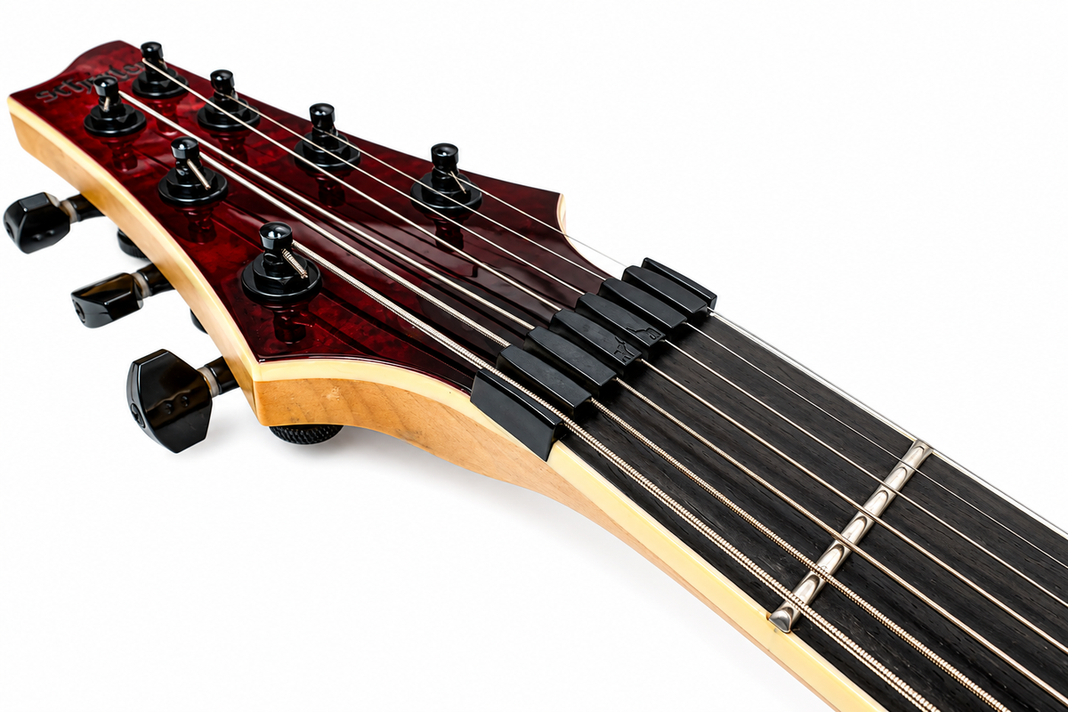 Un-Lock Nut by Graph Tech Model #6522 Slotted 7 Strings - 16" Radius Ibanez-Style