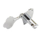 4 String 4-in-line Bass Ratio Open Back Classic Clover Leaf Button - Chrome - Graph Tech Guitar Labs Ltd.