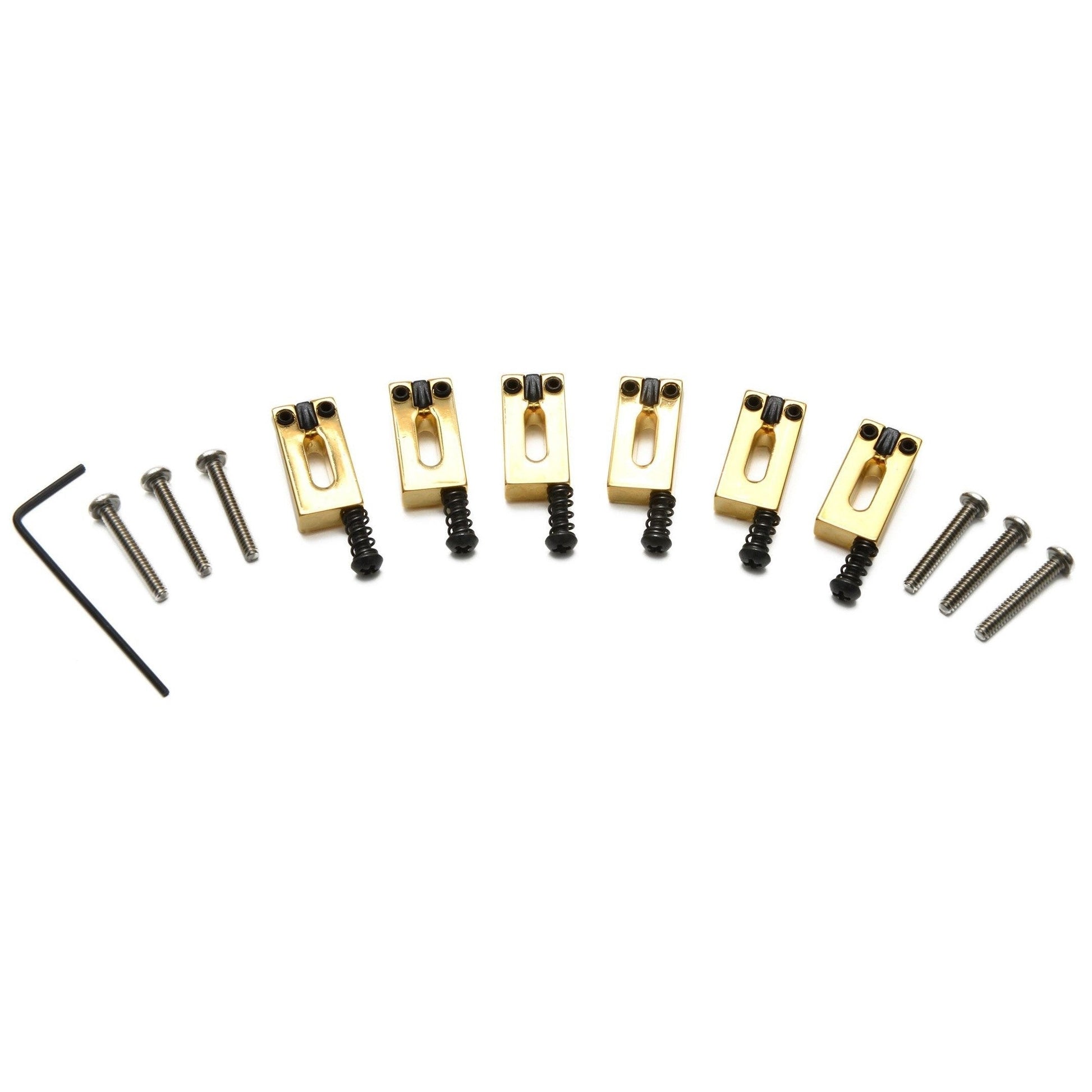 String Saver Classics Saddles Set Offset Lefty Strat & Tele Style (Model PG-8001-L, Select Finish) - Graph Tech Guitar Labs Ltd.