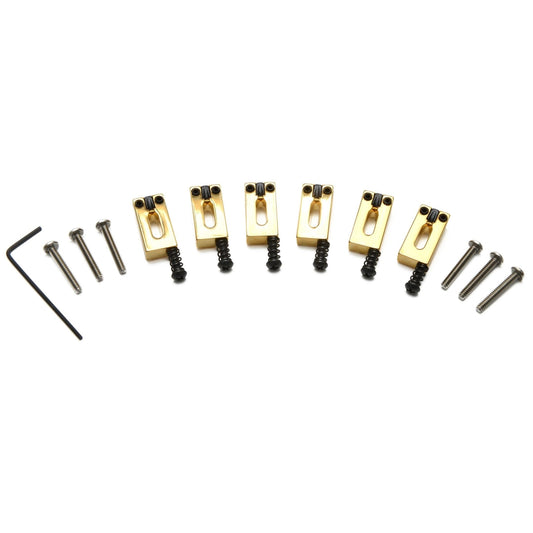 String Saver Classics Saddles Set Offset Lefty Strat & Tele Style (Model PG-8001-L, Select Finish) - Graph Tech Guitar Labs Ltd.