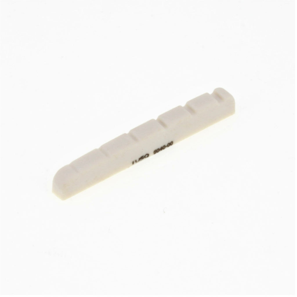 TUSQ & Black TUSQ XL Slotted Nut Flat Bottom 40.5x3.4 (Model-5040, Select Material) - Graph Tech Guitar Labs Ltd.