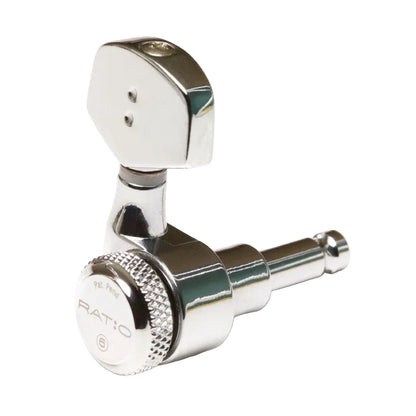 Ratio Electric Locking Machine Heads 3+3 (please select finish and button style) - Graph Tech Guitar Labs Ltd.