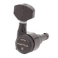 6-In-Line Ratio Electric Locking Machine Heads Staggered Posts (PRL-9721, Select Finish and Button Style) - Graph Tech Guitar Labs