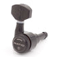7 String: 7-In-Line Ratio Electric Locking Machine Heads Staggered Posts (PRL-9721-x7, Select Finish and Button) - Graph Tech Guitar Labs