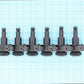 6-In-Line Ratio Lefty Electric Locking Machine Heads Staggered Posts (PRL-9721-L, Select Finish and Button) - Graph Tech Guitar Labs