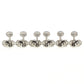 3+3 Retro Ratio Machine Heads (Nickel Finish, Select Button Style) - Graph Tech Guitar Labs Ltd.