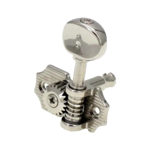 3+3 Retro Ratio Machine Heads (Nickel Finish, Select Button Style) - Graph Tech Guitar Labs Ltd.