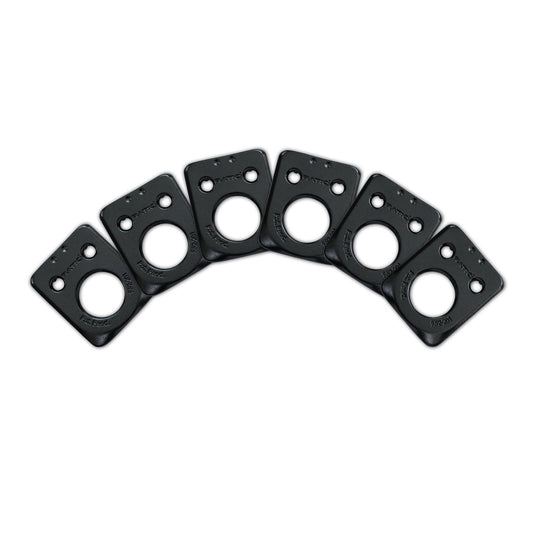InvisoMatch Plates for Ratio Tuners, Fender Style 2 Pin Hole (set of 6) (Select Finish) - Graph Tech Guitar Labs Ltd.