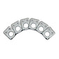 InvisoMatch Plates for Ratio Tuners, Fender Style 2 Pin Hole (set of 6) (Select Finish) - Graph Tech Guitar Labs Ltd.