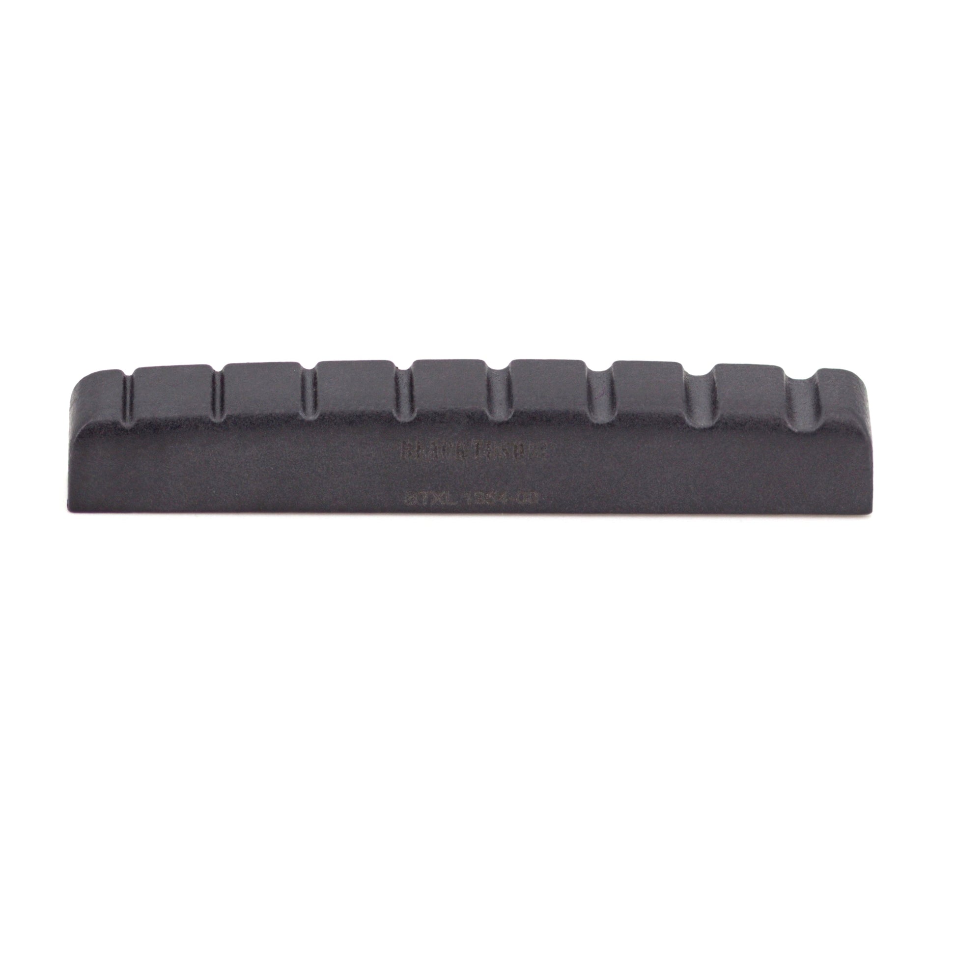 Black TUSQ XL Slotted Nut 8 String Flat Bottom (PT-1354-00) - Graph Tech Guitar Labs Ltd.