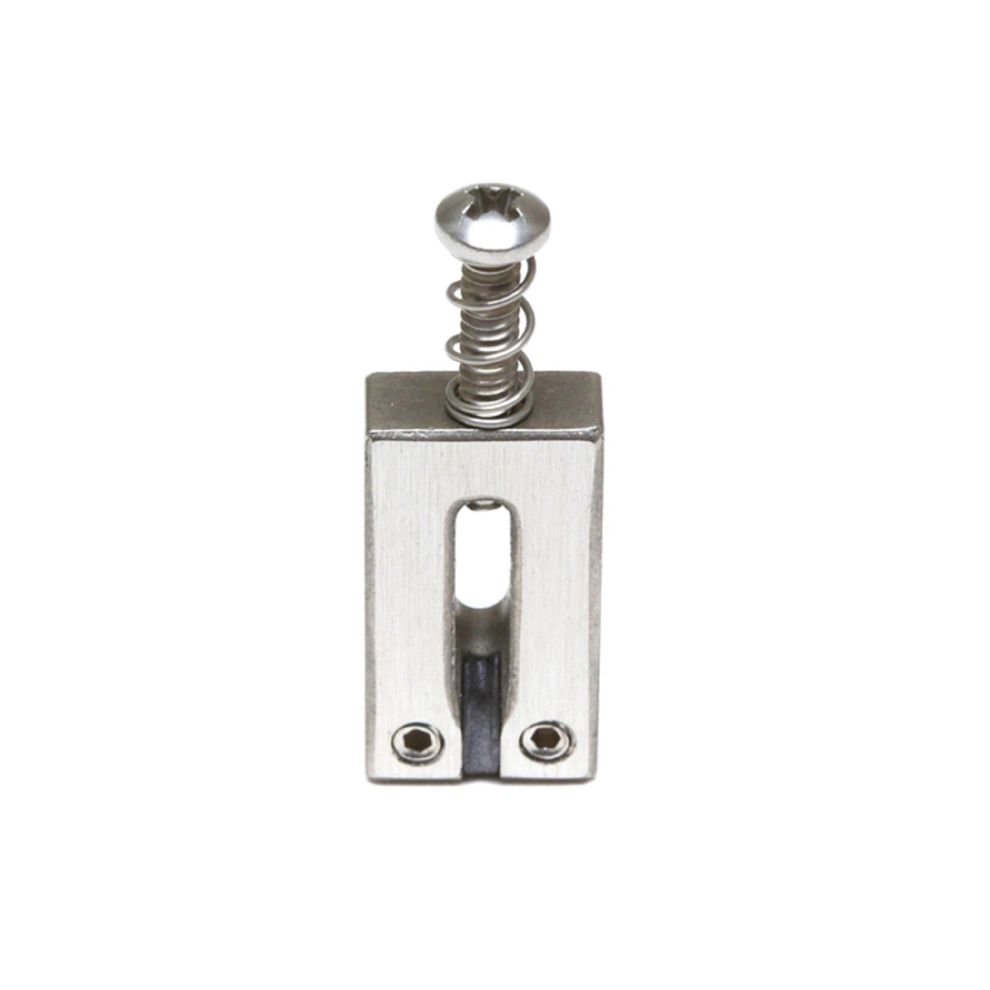String Saver Classics Strat & Tele Style Saddles 2 1/16th String Spacing - Brushed Steel (PG-8000-00) - Graph Tech Guitar Labs Ltd.