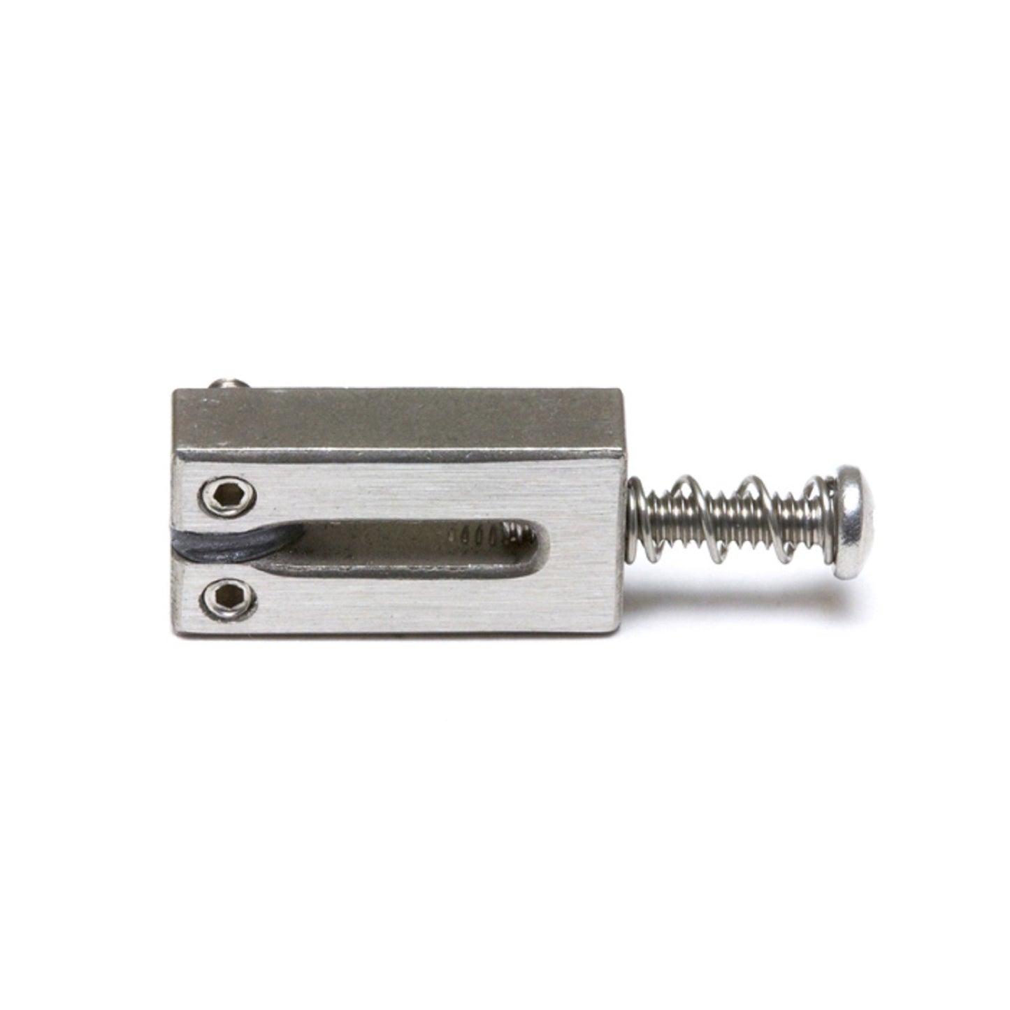 String Saver Classics Strat & Tele Style Saddles 2 1/16th String Spacing - Brushed Steel (PG-8000-00) - Graph Tech Guitar Labs Ltd.