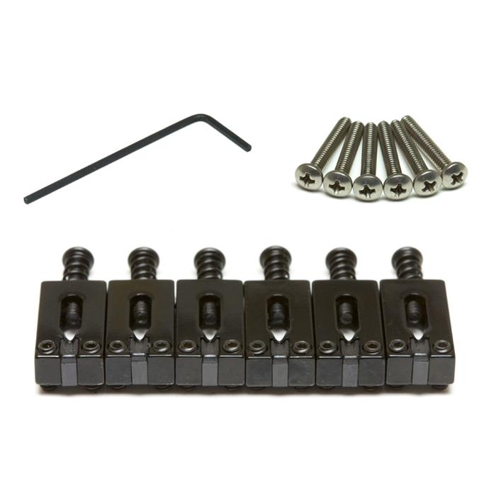 String Saver Classics Saddles Set Strat & Tele Style 2 1/16" String Spacing (Model PG-8000, Select Finish) - Graph Tech Guitar Labs Ltd.