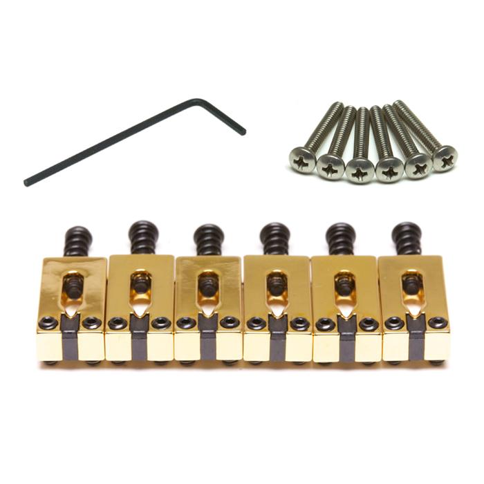 String Saver Classics Saddles Set Strat & Tele Style 2 1/16" String Spacing (Model PG-8000, Select Finish) - Graph Tech Guitar Labs Ltd.