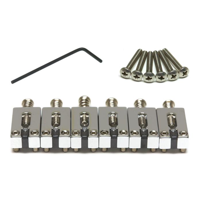 String Saver Classics Saddles Set Strat & Tele Style 2 3/16" String Spacing (Model PG-8000-F.., Select Finish) - Graph Tech Guitar Labs Ltd.