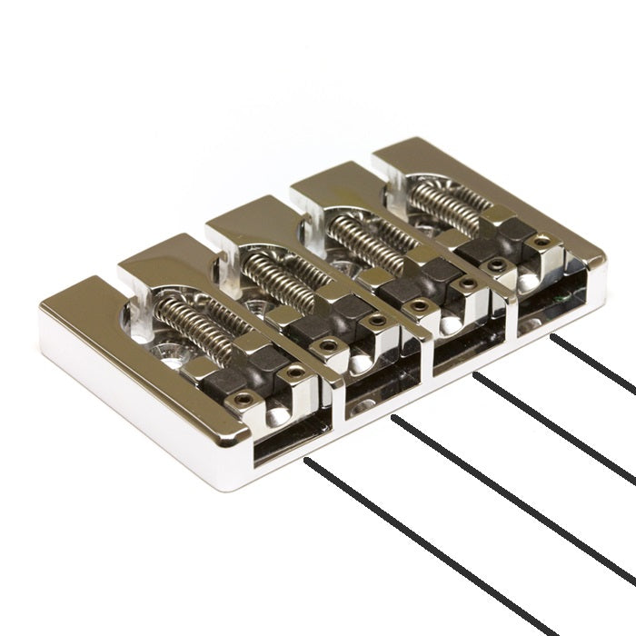 4 String Bass Ghost Loaded Hipshot A Style Bridge (Please select finish) - Graph Tech Guitar Labs Ltd.