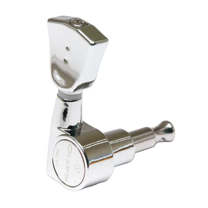 Ratio Electric Guitar Machine Heads 3+3 (please select finish and button style) - Graph Tech Guitar Labs Ltd.