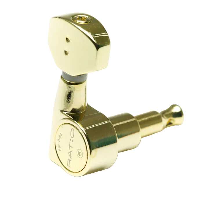 Ratio Electric Guitar Machine Heads 6 in-line (please select finish and button style) - Graph Tech Guitar Labs Ltd.