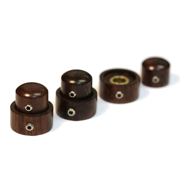 Tamarind Wood Knob Stacked Set of 3 - Graph Tech Guitar Labs Ltd.