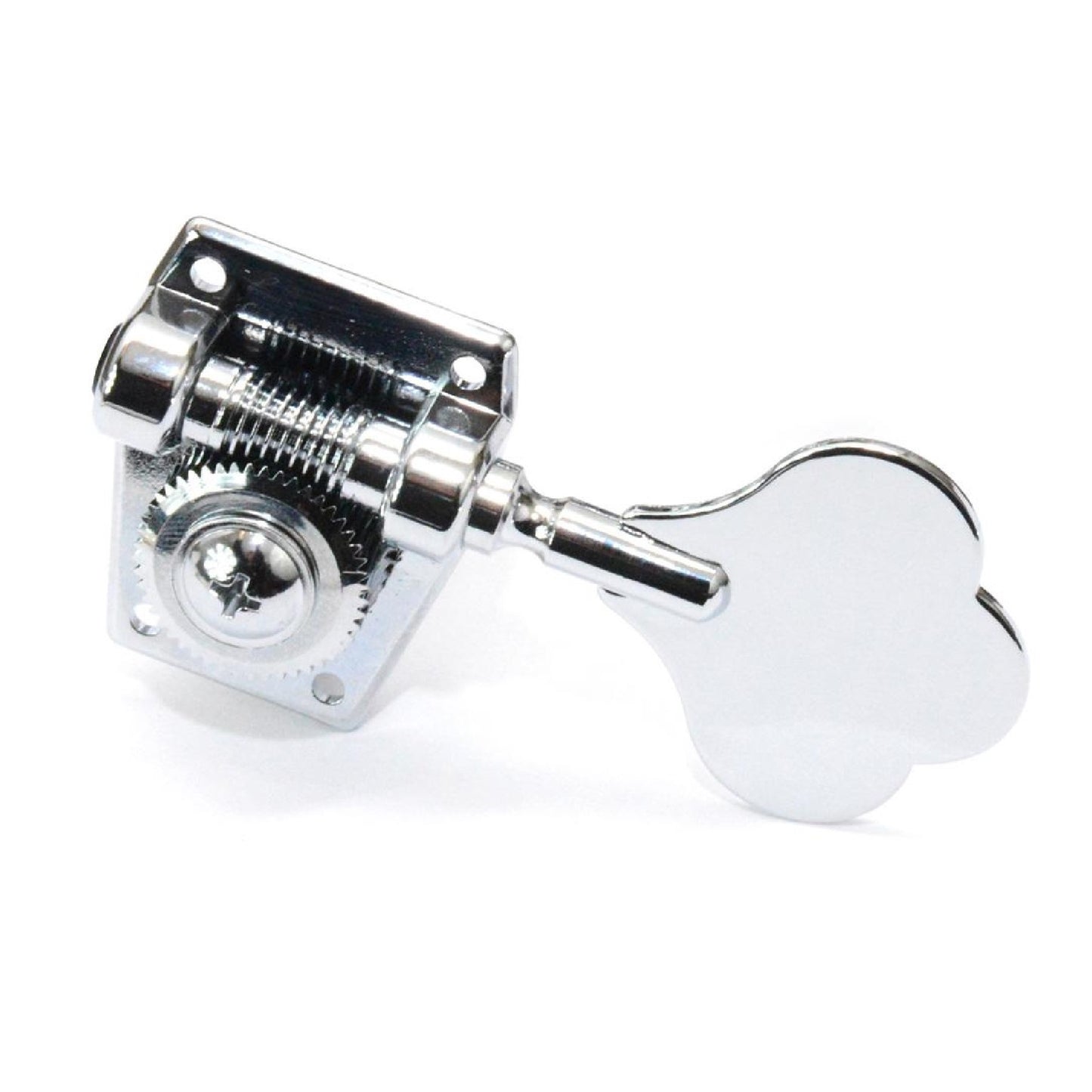 4 String 4 In Line Bass Ratio Open Back Classic Clover Leaf Button - Chrome - Graph Tech Guitar Labs Ltd.
