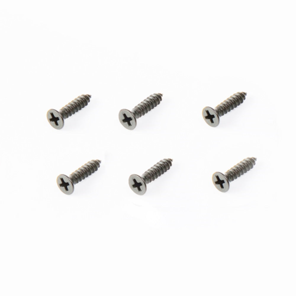 Screw Phil Flat Black 4 x 1/2" String Tree Screw Short 6 pcs. (LW-4004-01) - Graph Tech Guitar Labs