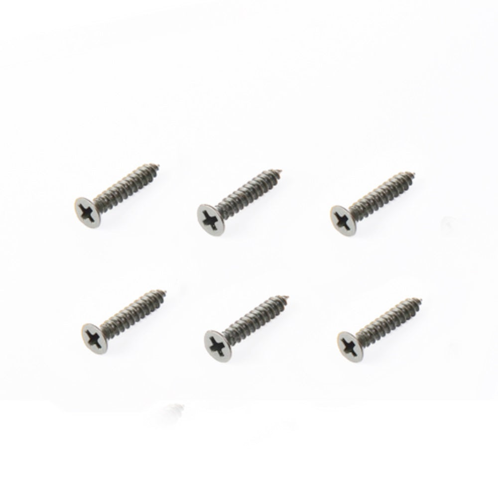 Screw Phil Flat Black 4 x 5/8" String Tree Screw Long 6 pcs. (LW-4004-02) - Graph Tech Guitar Labs