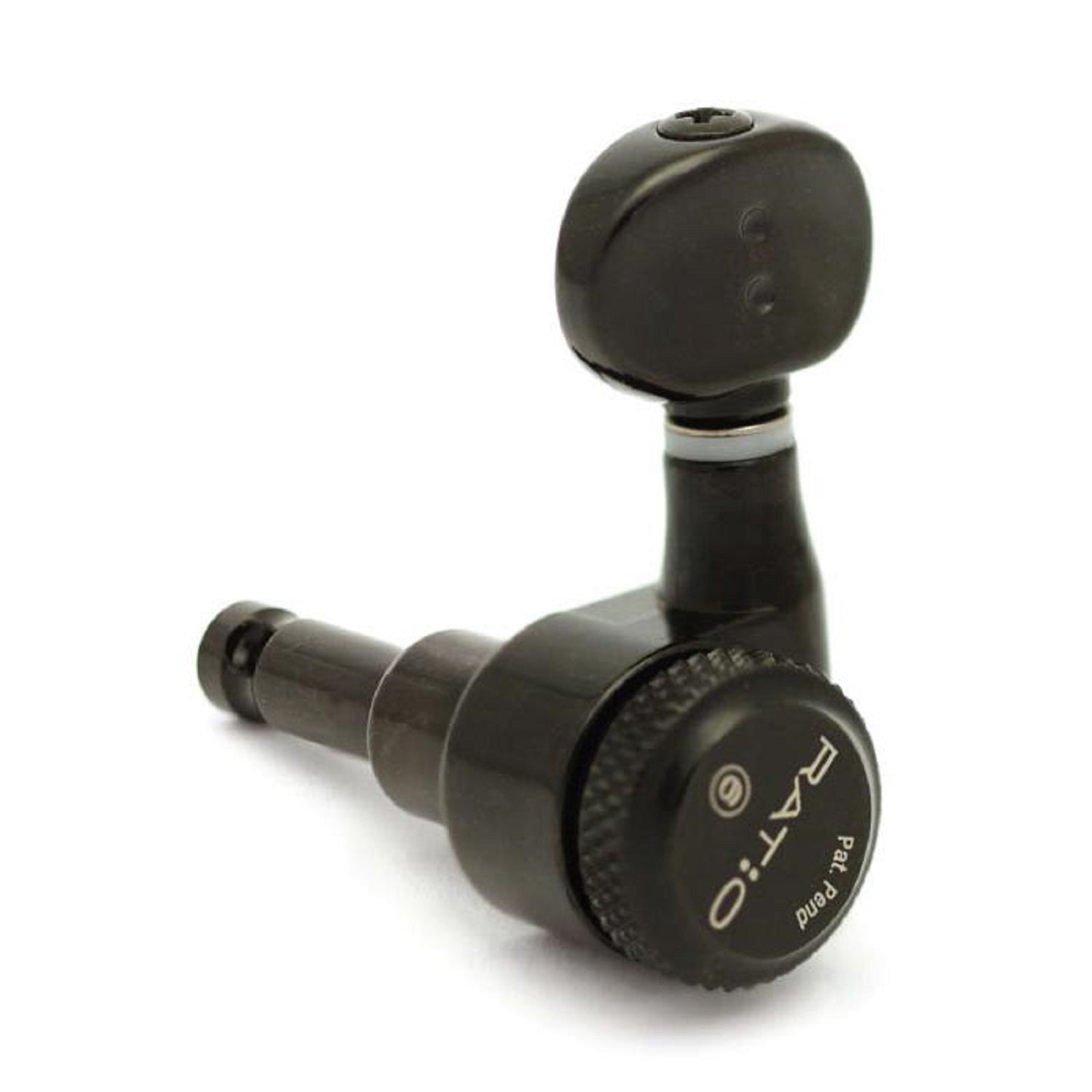 6 In Line Ratio Lefty Electric Locking Machine Heads (Select Finish and Button Style) - Graph Tech Guitar Labs Ltd.