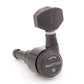 6-In-Line Ratio Lefty Electric Locking Machine Heads Staggered Posts (PRL-9721-L, Select Finish and Button) - Graph Tech Guitar Labs