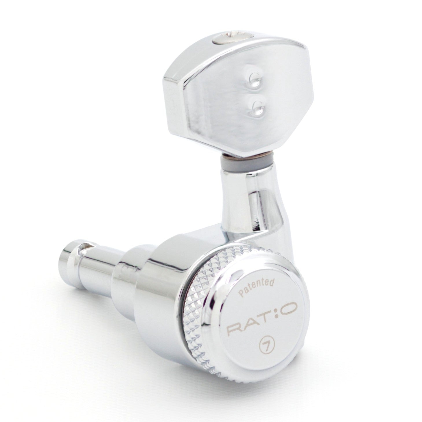 7 STRINGS: 7-in-line Ratio Lefty Electric Locking Machine Heads (PRL-8721-Lx7, Select Finish) - Graph Tech Guitar Labs