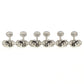 3+3 Retro Ratio Machine Heads (Nickel Finish, Select Button Style) - Graph Tech Guitar Labs Ltd.