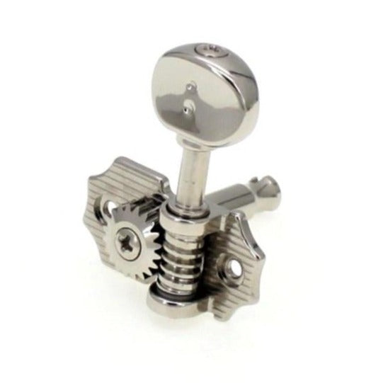 3+3 Retro Ratio Machine Heads (Nickel Finish, Select Button Style) - Graph Tech Guitar Labs Ltd.