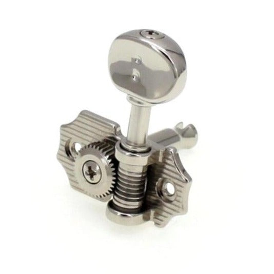 3+3 Retro Ratio Machine Heads (Nickel Finish, Select Button Style) - Graph Tech Guitar Labs Ltd.