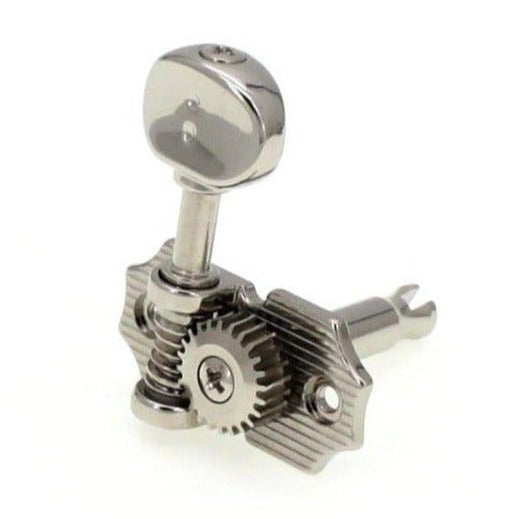 3+3 Retro Ratio Machine Heads (Nickel Finish, Select Button Style) - Graph Tech Guitar Labs Ltd.