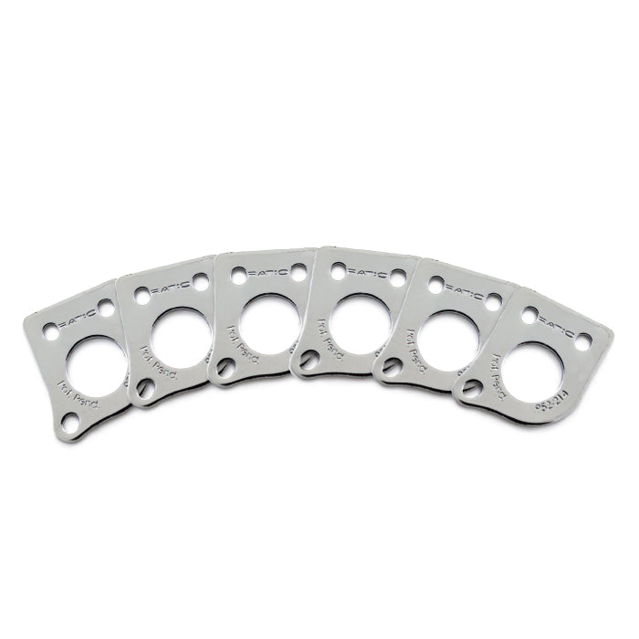 InvisoMatch Plate for Ratio Tuners, 45 degree Screw Hole (set of 6) - Graph Tech Guitar Labs Ltd.