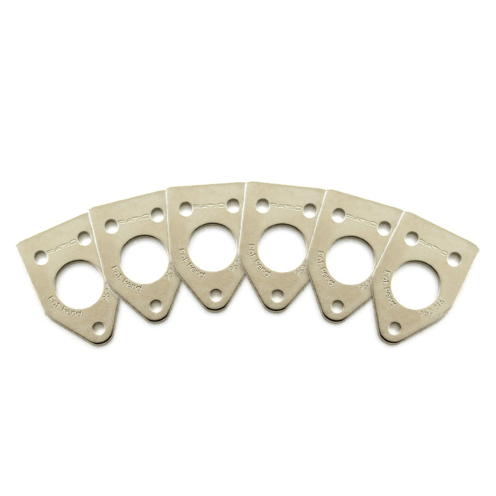 InvisoMatch Plate for Ratio Tuners, 90 Degree Screw Hole (set of 6) - Graph Tech Guitar Labs Ltd.