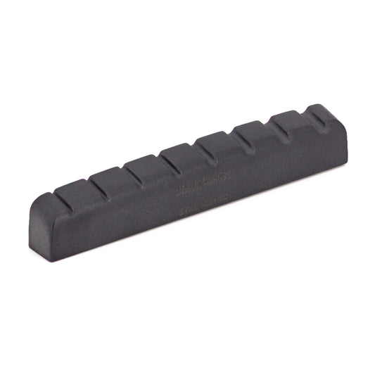 Black TUSQ XL Slotted Nut 8 String Flat Bottom (PT-1354-00) - Graph Tech Guitar Labs Ltd.
