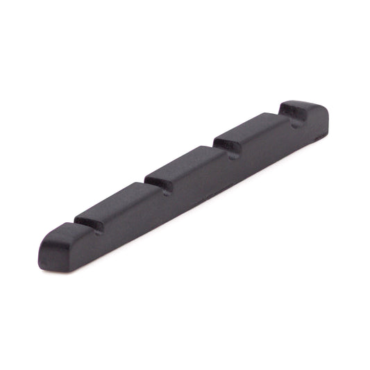 Black TUSQ XL 4 String Fanned Bass Nut Flat Bottom (PT-4306-00) - Graph Tech Guitar Labs Ltd.