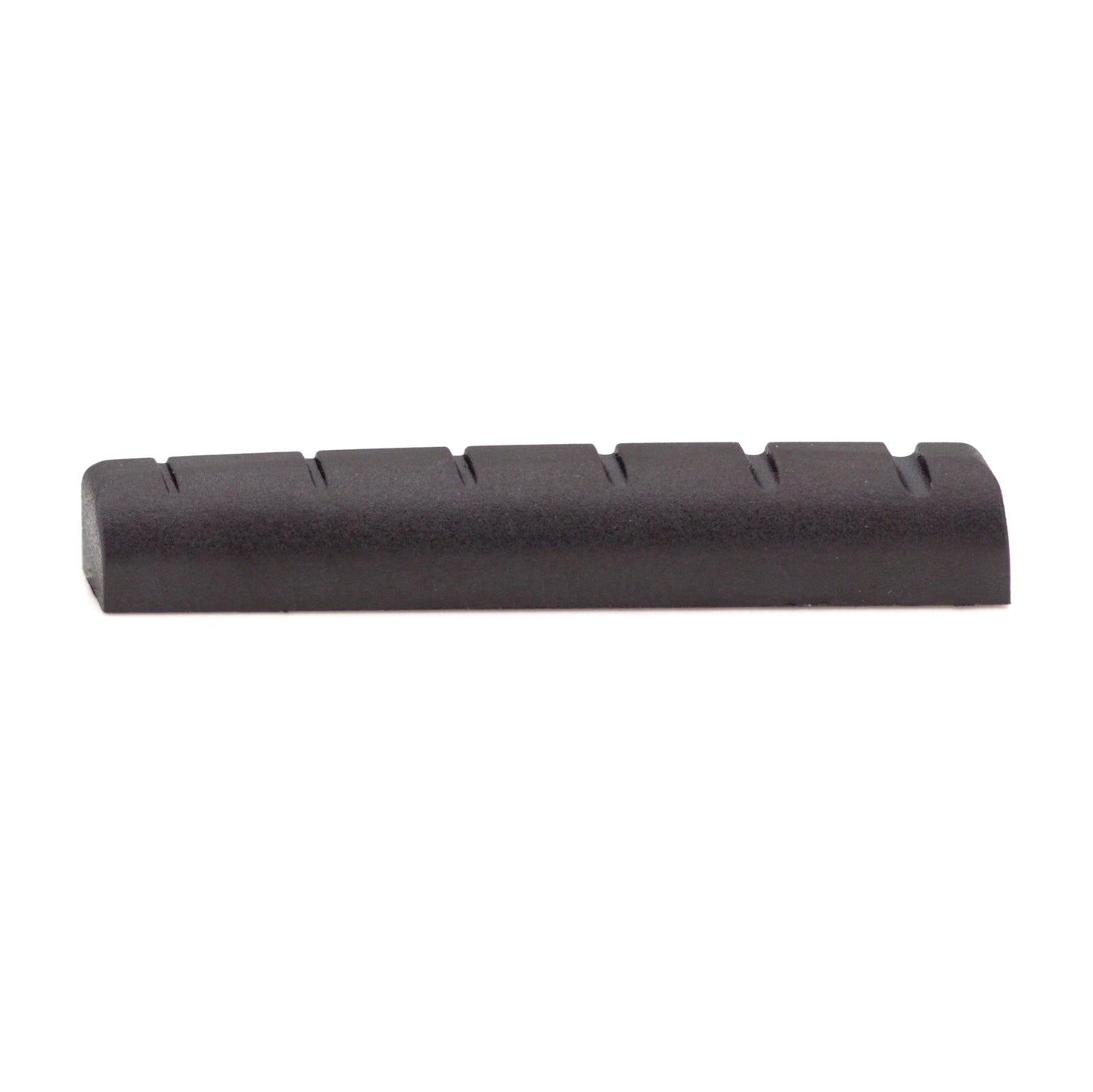 Black TUSQ XL 6 String Fanned Bass Nut Flat Bottom (PT-6649-00) - Graph Tech Guitar Labs Ltd.