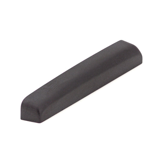 Black TUSQ XL Fanned Bass Nut Blank Flat Bottom (PT-6771-00) - Graph Tech Guitar Labs Ltd.
